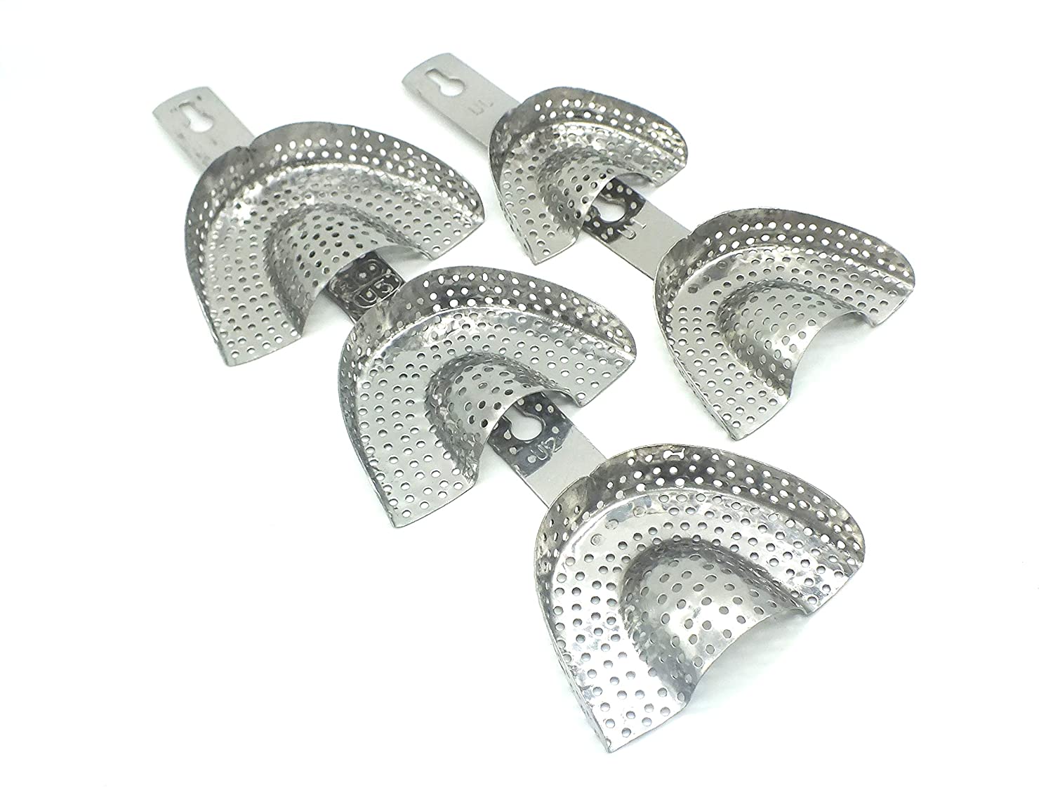 ADDLER Indian Metal Impression Tray Pack Of 10 Pieces