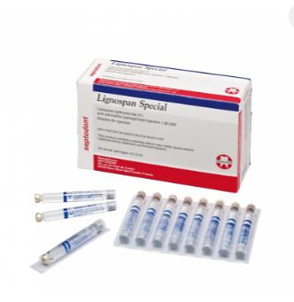 Septodont Lignospan Special Dental Anaesthesia (50 Cartridge)