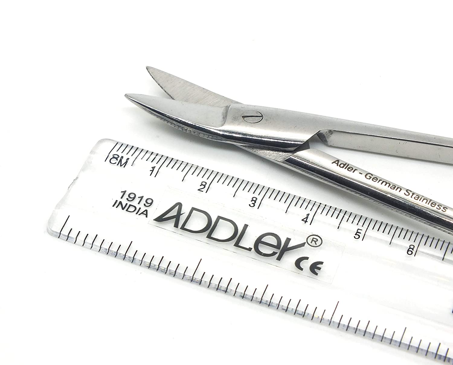 ADDLER Ortho Curved Scissor Crown Cutting 4.5 Inch.