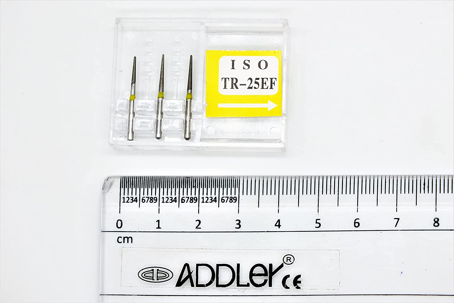 DENTAL DIAMOND BUR SO-21 & TR25EF FG AIR ROTOR REDUCER SWISS DIA PREMIUM BURS. EXCELLENT DIAMOND GRAINS FOR HIGH SPEED ROTOR. PACK OF 3 BURS