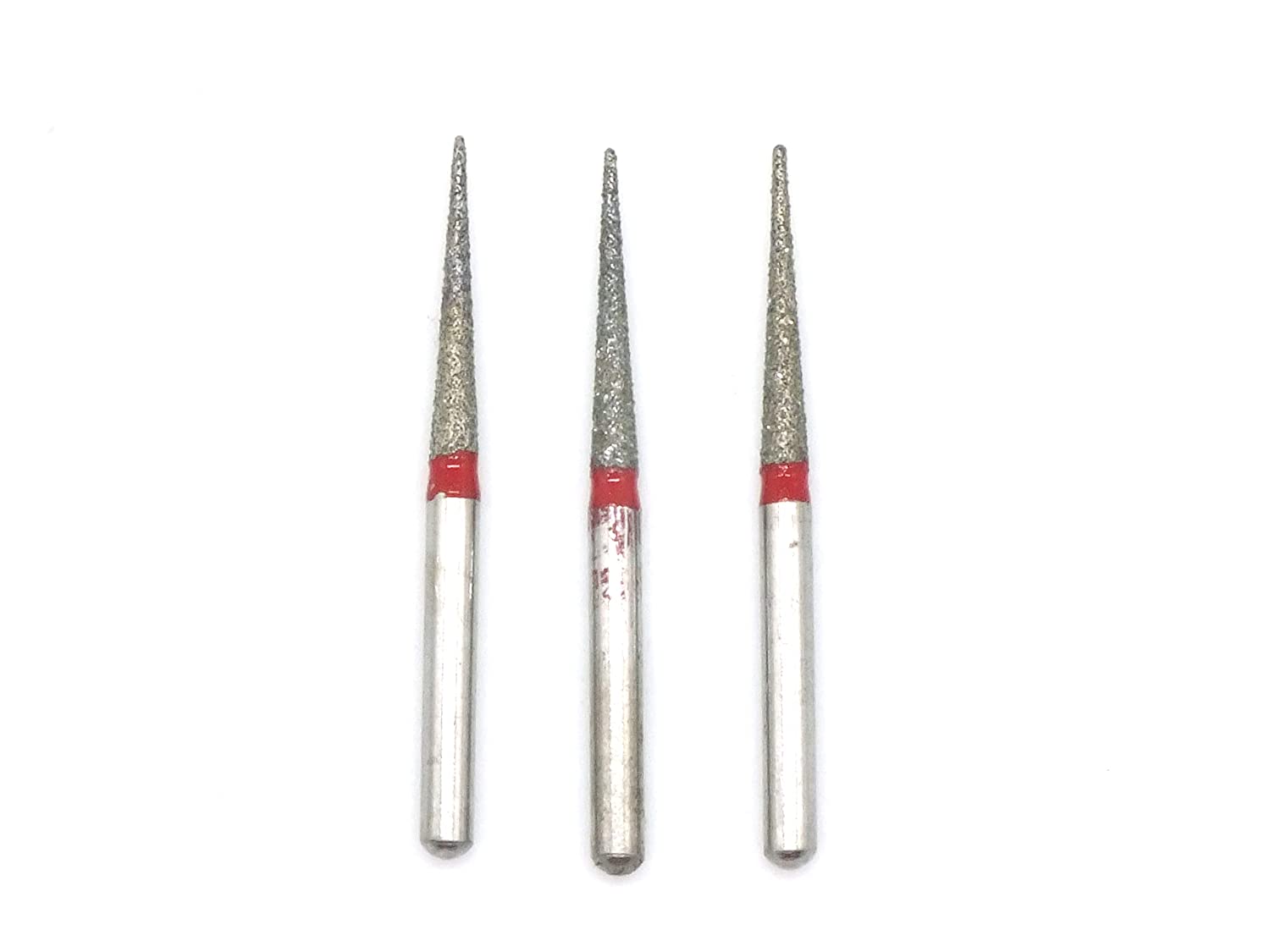 ADDLER DENTAL DIAMOND BUR TC-11F FG AIR ROTOR SWISS DIA PREMIUM BURS. EXCELLENT DIAMOND GRAINS FOR HIGH SPEED ROTOR. PACK OF 3 BURS