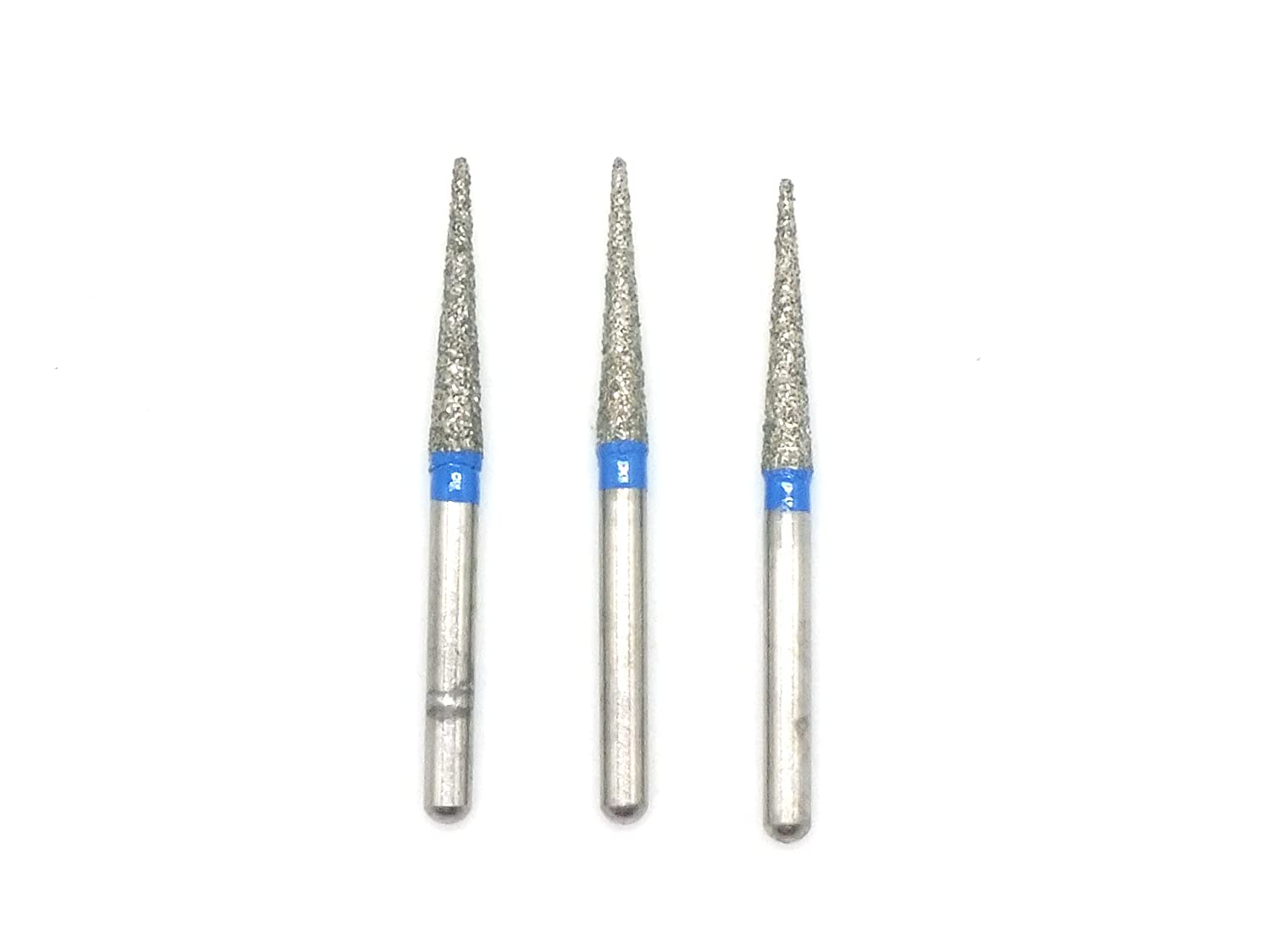 ADDLER DENTAL DIAMOND BUR TC-12 FG AIR ROTOR SWISS DIA PREMIUM BURS. EXCELLENT DIAMOND GRAINS FOR HIGH SPEED ROTOR. PACK OF 3 BURS