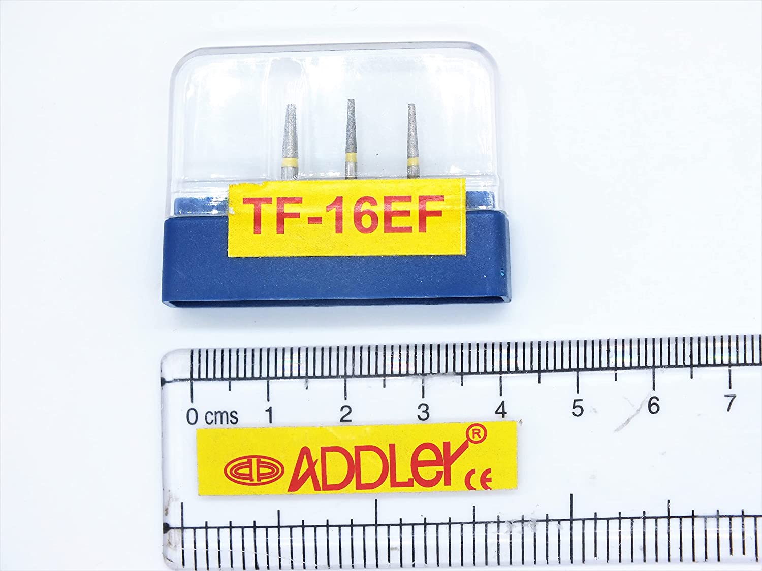 DIAMOND COATED BURS TF-16EF & TR-62 DENTAL FG SWISS DIA HIGH SPEED 2 PACK OF 6 BURS TOTAL.