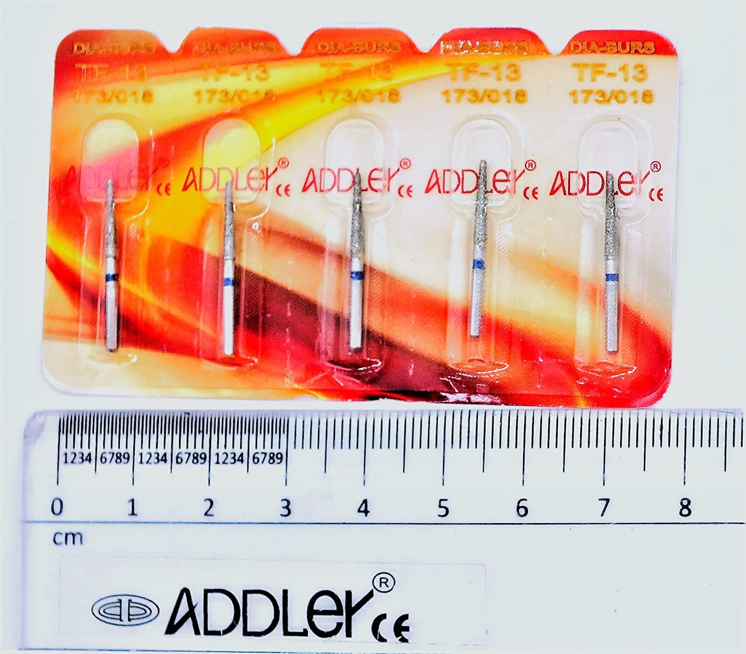 ADDLER DENTAL HIGH SPEED TF13 & TF42 FG AIR ROTOR DIA BURS.