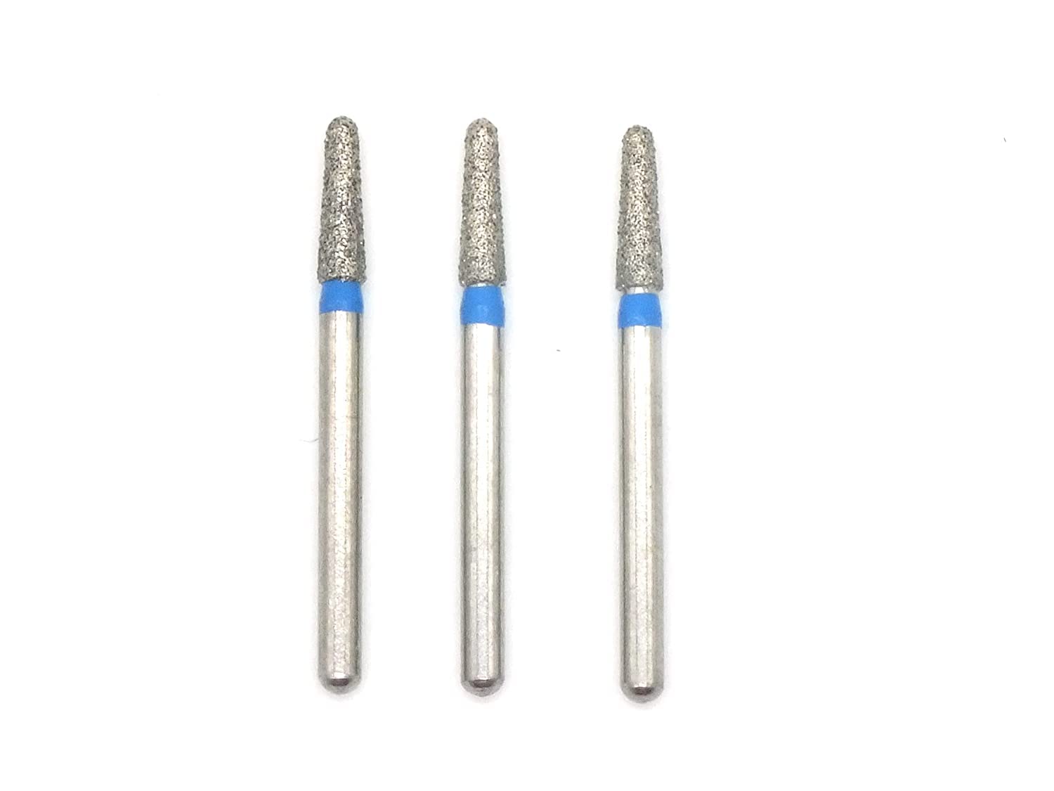 ADDLER DENTAL DIAMOND BUR TR-62 FG AIR ROTOR SWISS DIA PREMIUM BURS. EXCELLENT DIAMOND GRAINS FOR HIGH SPEED ROTOR. PACK OF 3 BURS