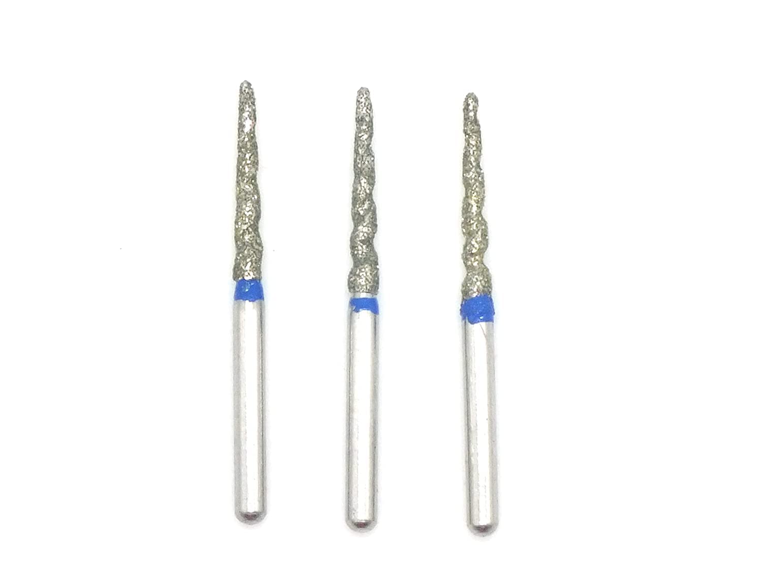 ADDLER DENTAL DIAMOND BUR TRA-12 FG AIR ROTOR SWISS DIA PREMIUM BURS. EXCELLENT DIAMOND GRAINS FOR HIGH SPEED ROTOR. PACK OF 3 BURS