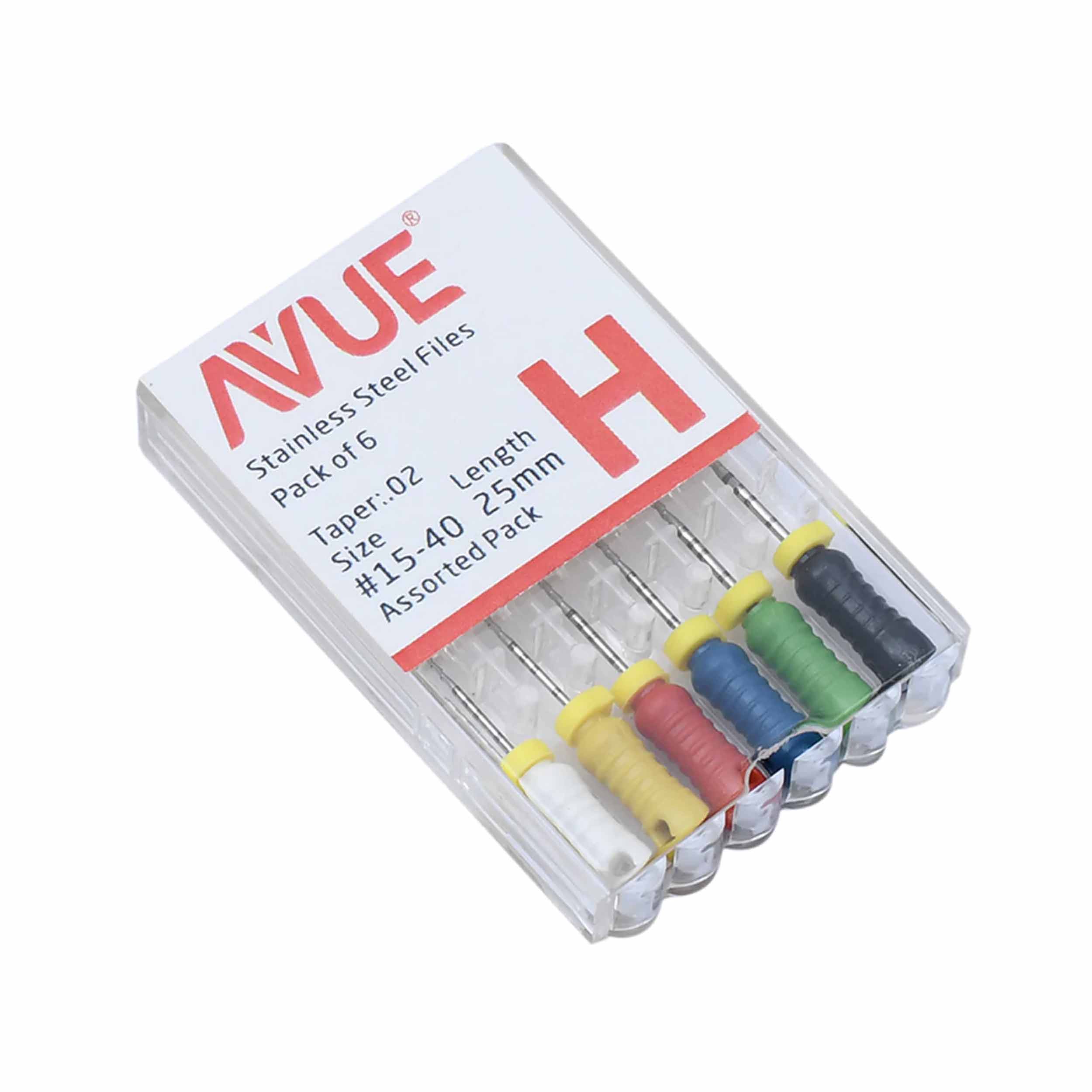 H Files - Stainless Steel Hand Files 30 21mm