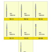 NT CRYSTAL FG Abrasive Diamond Burs(TC-21)(pack Of Five)