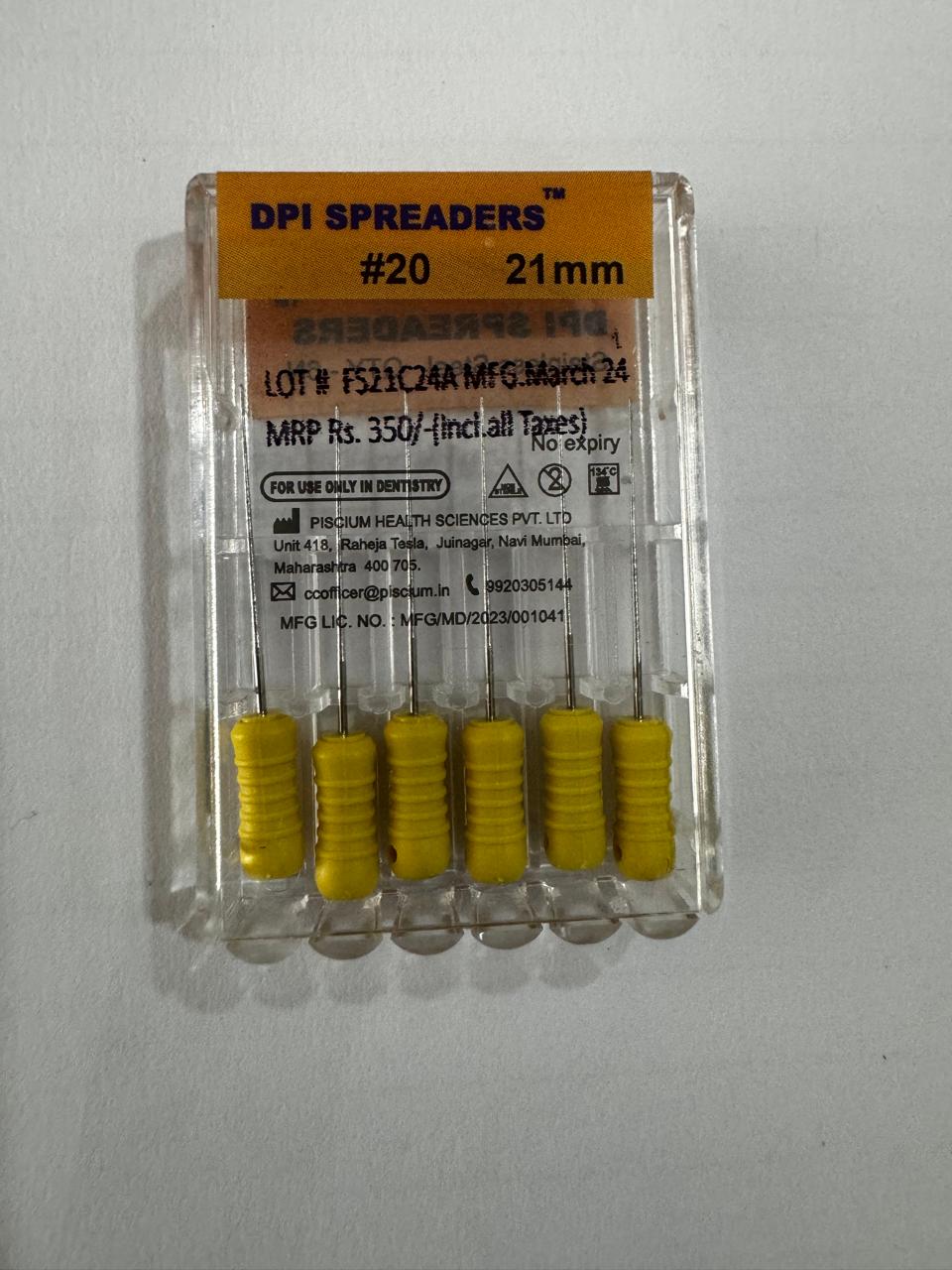 DPI SPREADERS #20 21MM