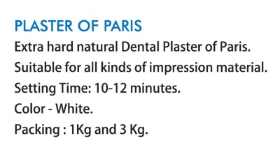 SAMIT PLASTER OF PARIS (POP)