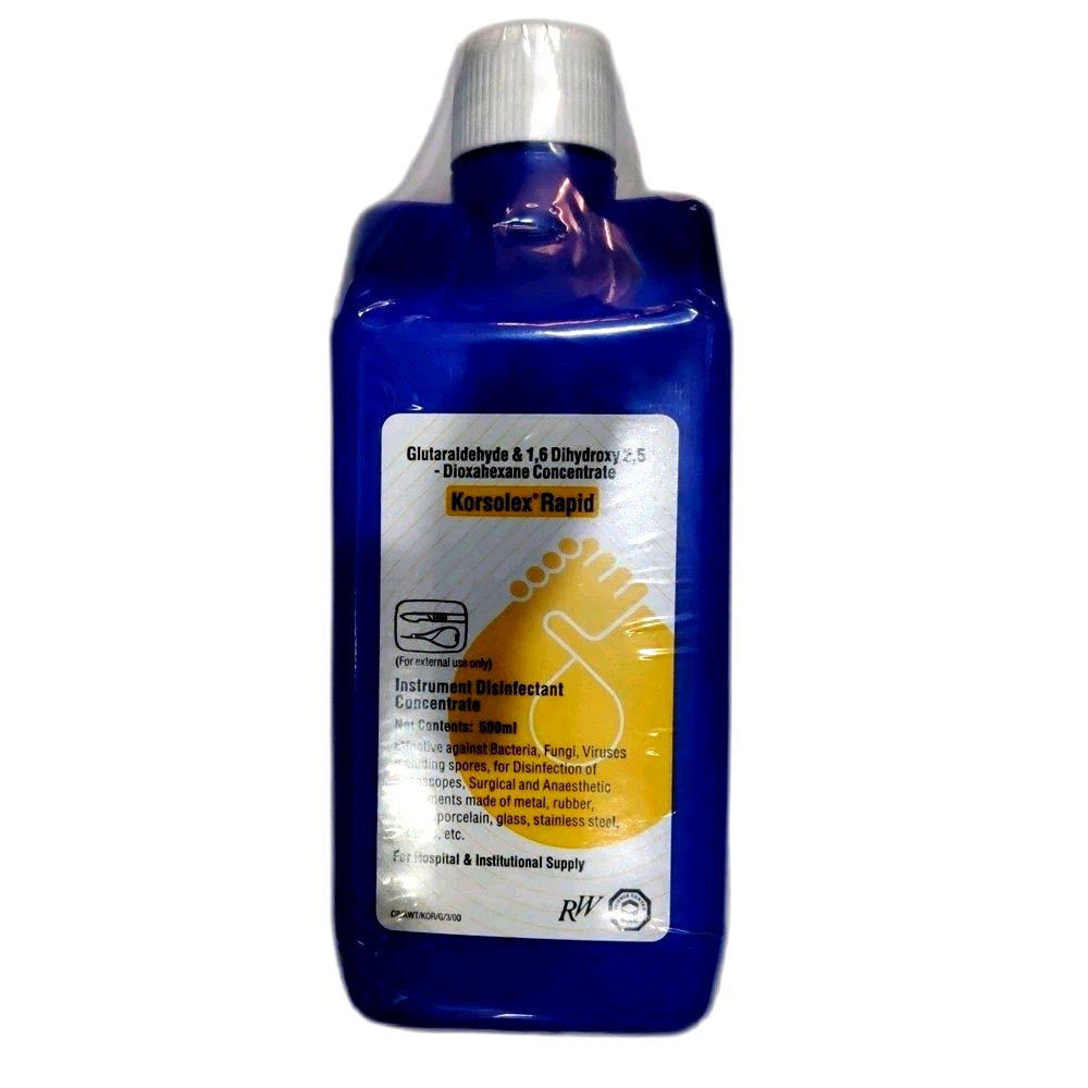 Korsolex Rapid Instrument Sterilizer Disinfectant Concentrate 500ml