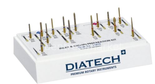 Coltene Diatech Inlay & Crown Preparation Kit 11312