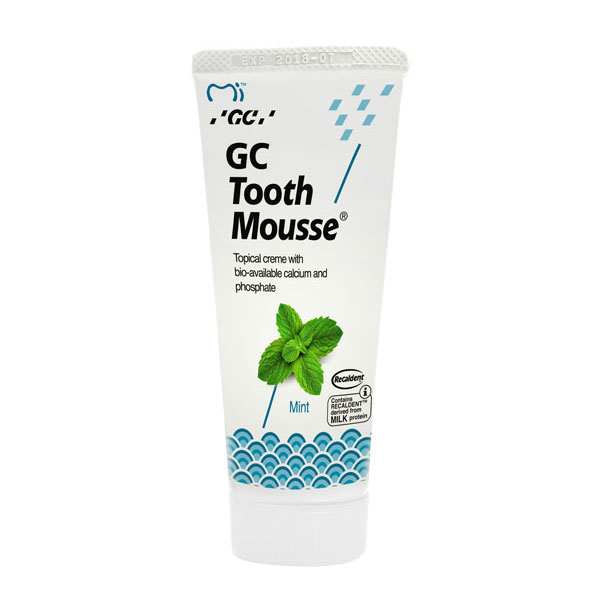 GC Tooth Mousse Topical Dental Tooth Crème For Cavity Protection 40g Tube #Mint