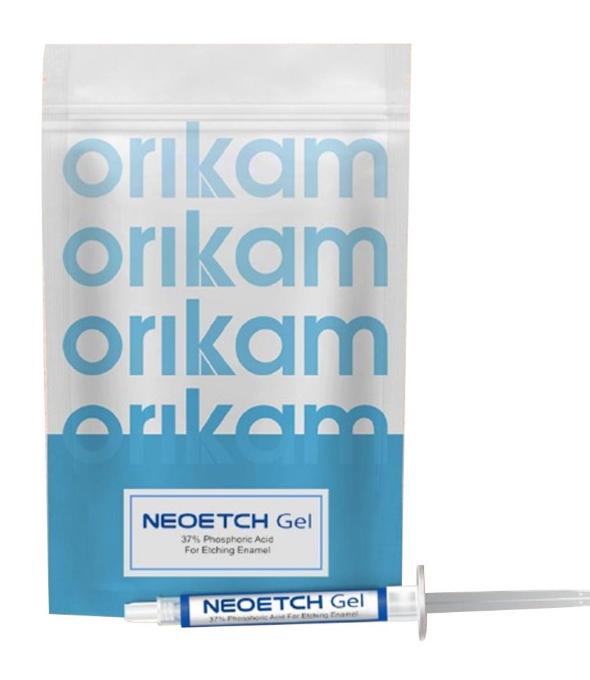 Orikam NeoEndo Neoetch Gel 37% Phosphoric Acid Etching Enamel 3gm