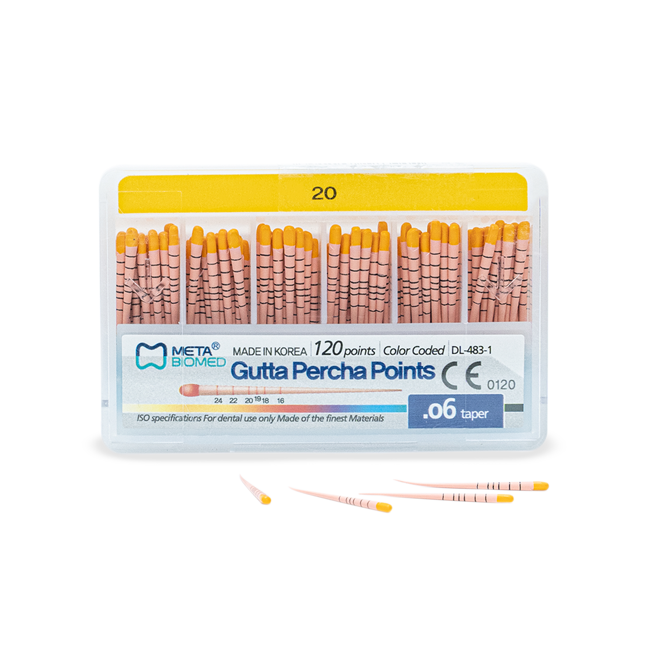 Gutta-Percha Points 20 (0.6 taper)