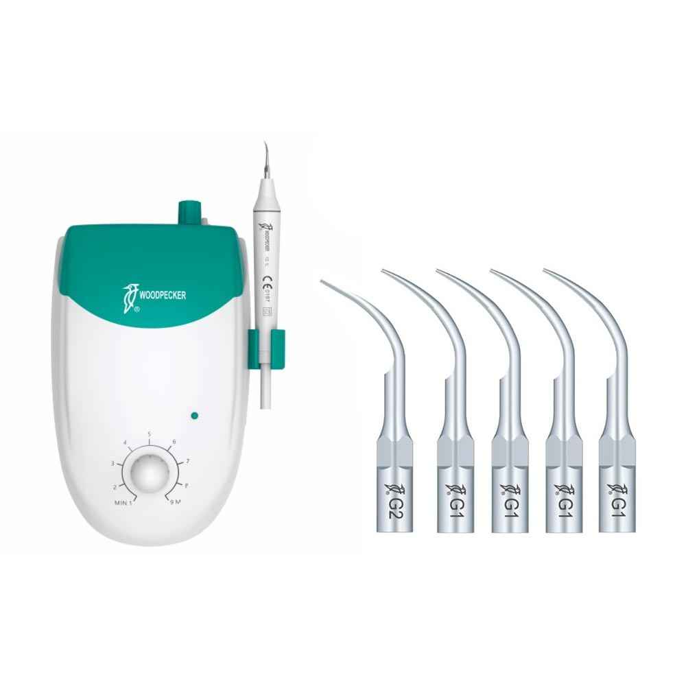 Woodpecker UDS-J Ultrasonic Scaler-(5 Scaler Tips FREE)