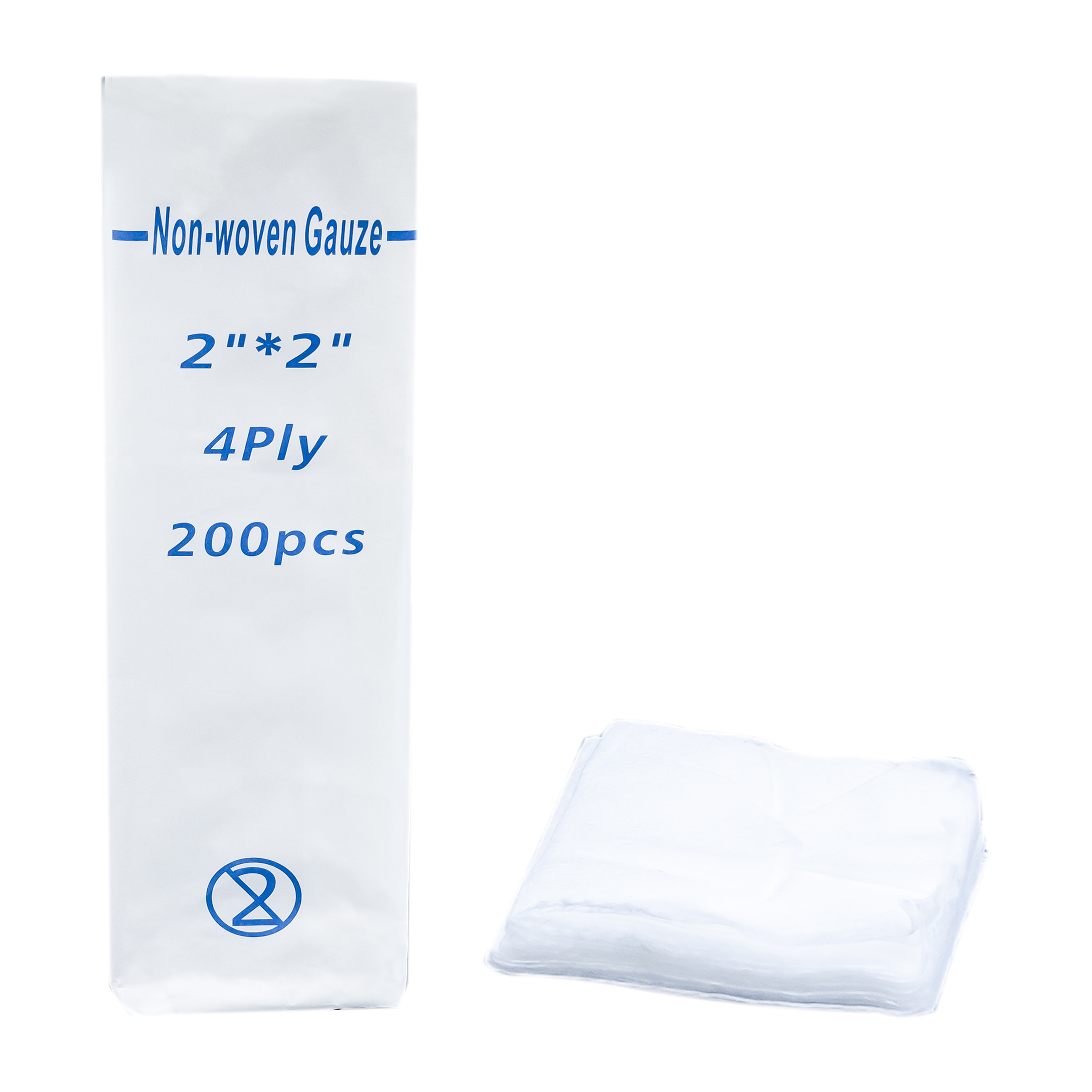 Non Woven Gauze 2"X2" 4 Ply Non Sterile