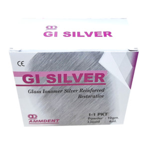 Ammdent GI Silver Restorative Glass Ionomer Silver Reinforced Restorative