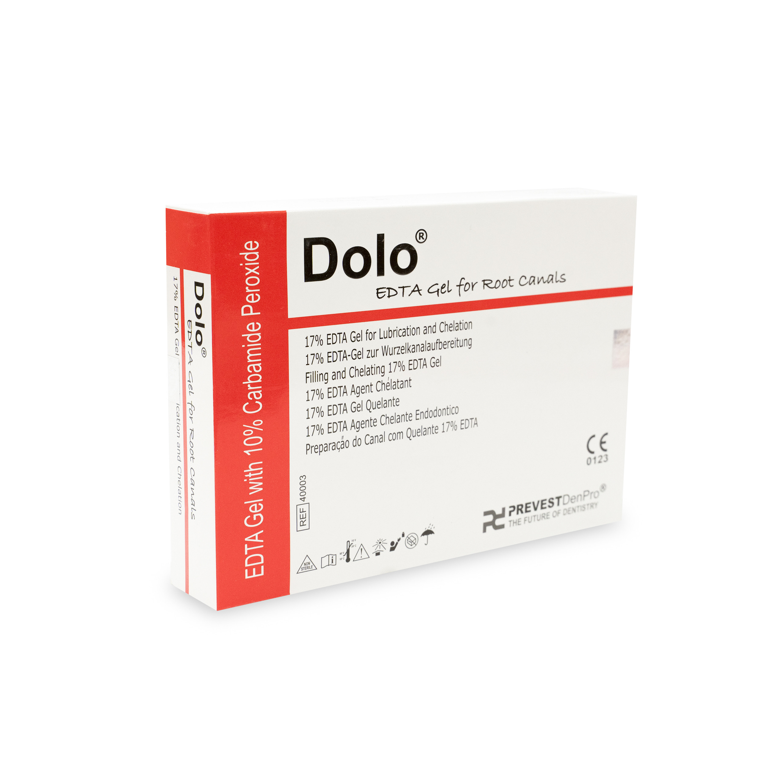 Prevest Denpro Dolo 17% EDTA Gel Containing 10% Carbamide Peroxide