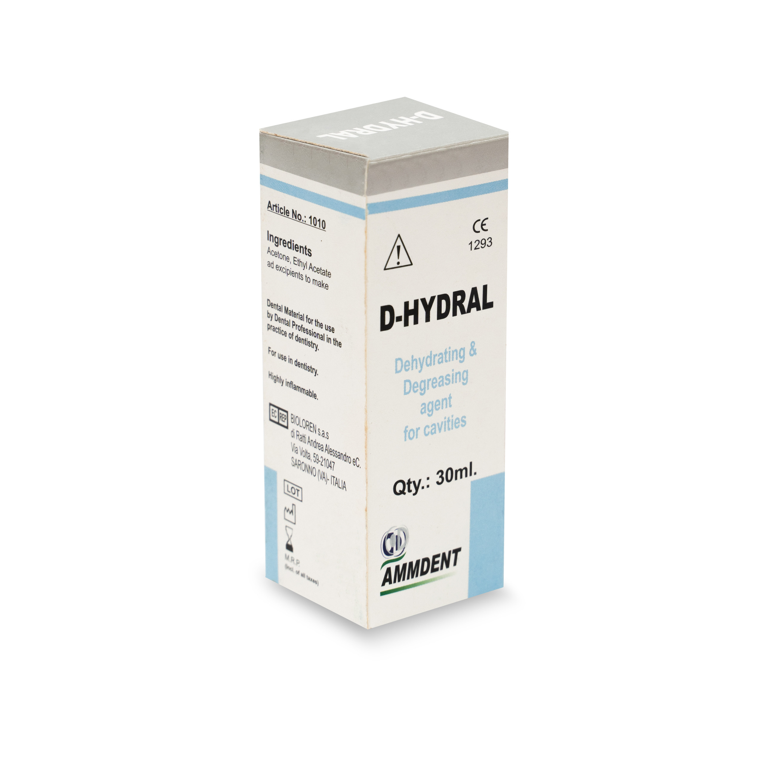 Ammdent D-Hydral Dehydrating and Degreasing Agent for Cavities (Pack of 2)