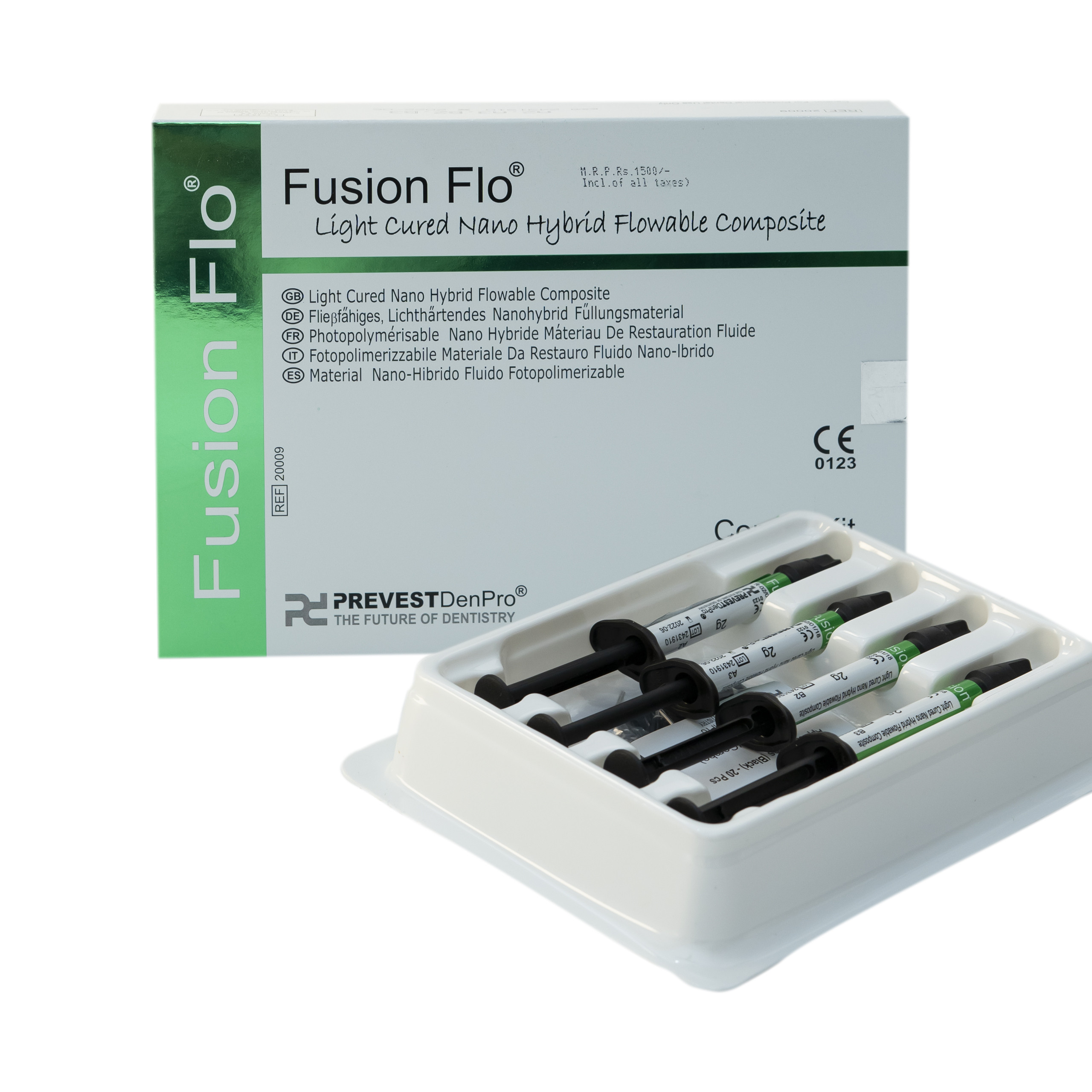 Prevest Denpro Fusion Flow Light Cured Nano Hybrid Flowable Composite Kit