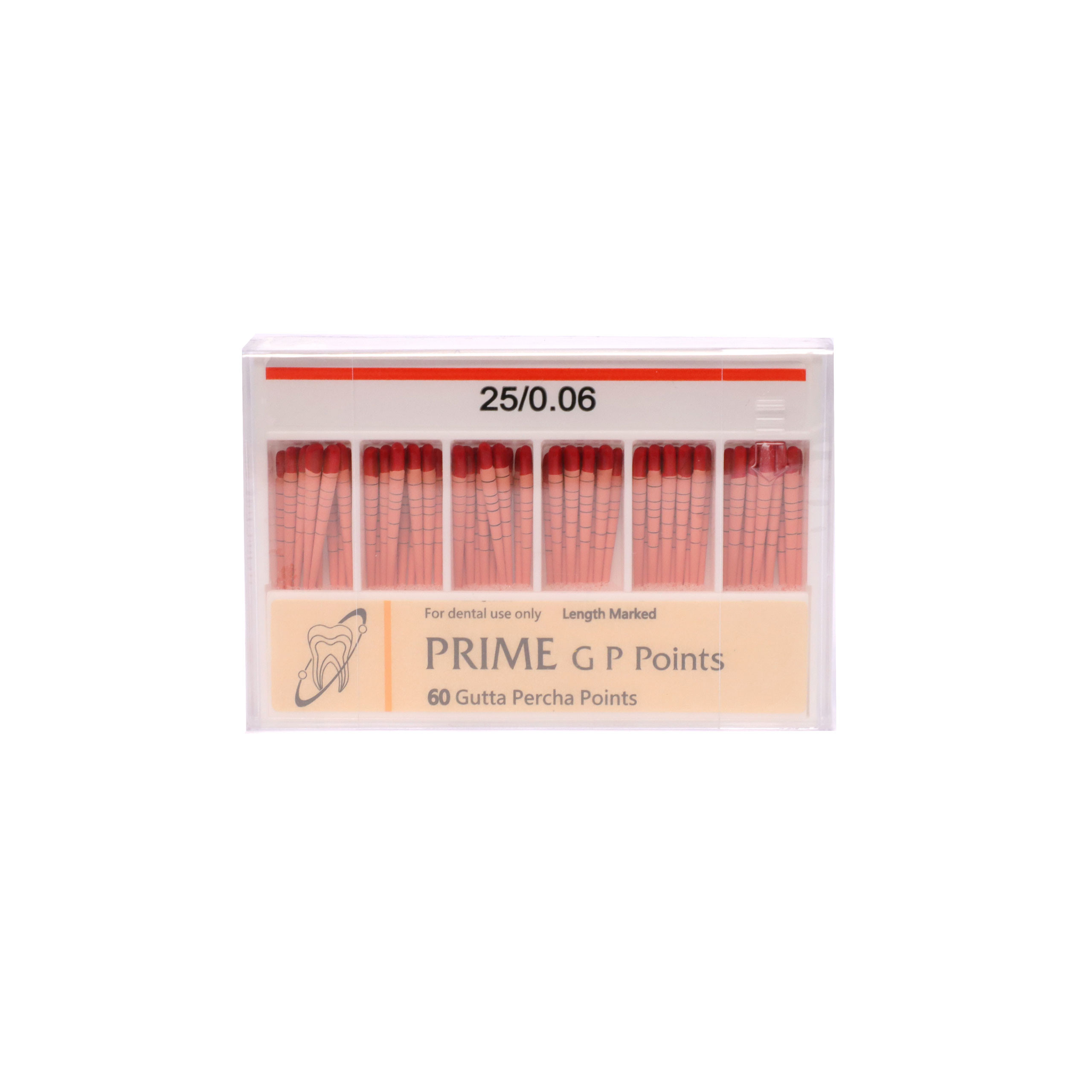 Prime Gutta Percha Points 6%, 25