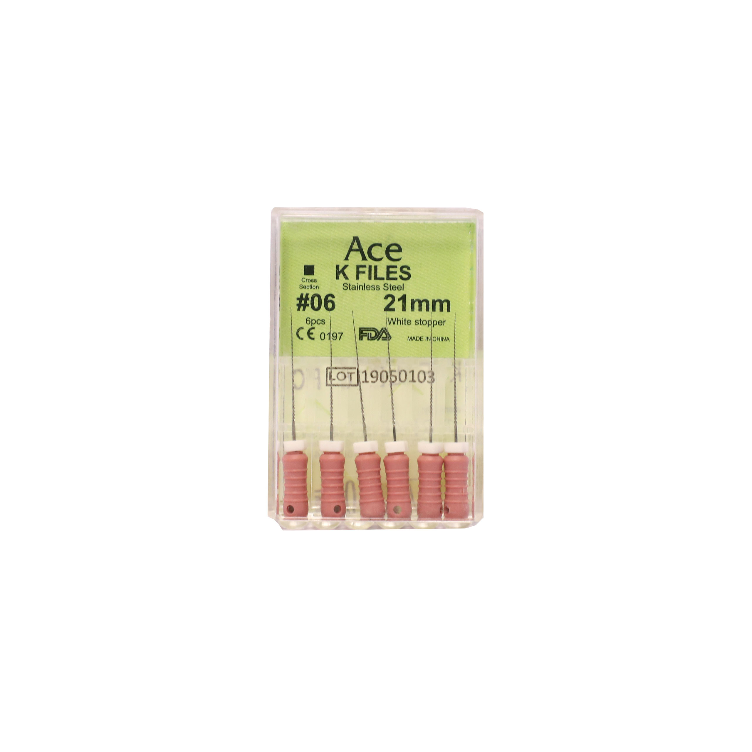 Prime Dental Ace K Files 06 21mm