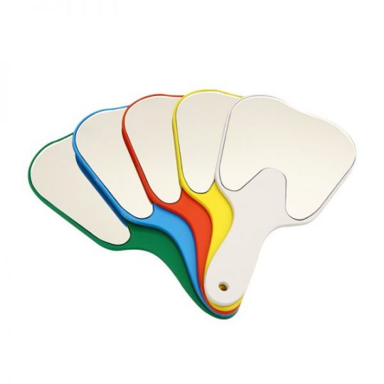Tooth Shape Hand Mirror  Pack of 5