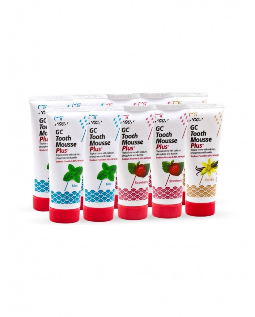 GC Tooth Mousse - assortment pack of 10