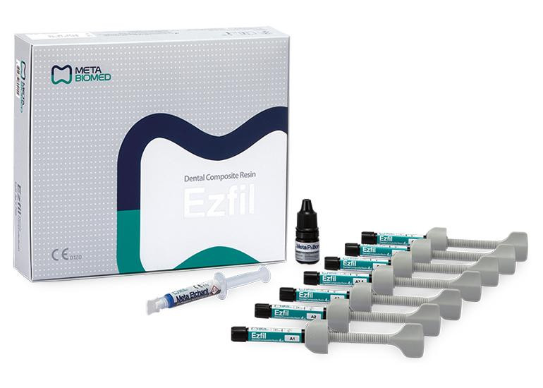 Meta Biomed Dental Composite Resin Ezfil Kit
