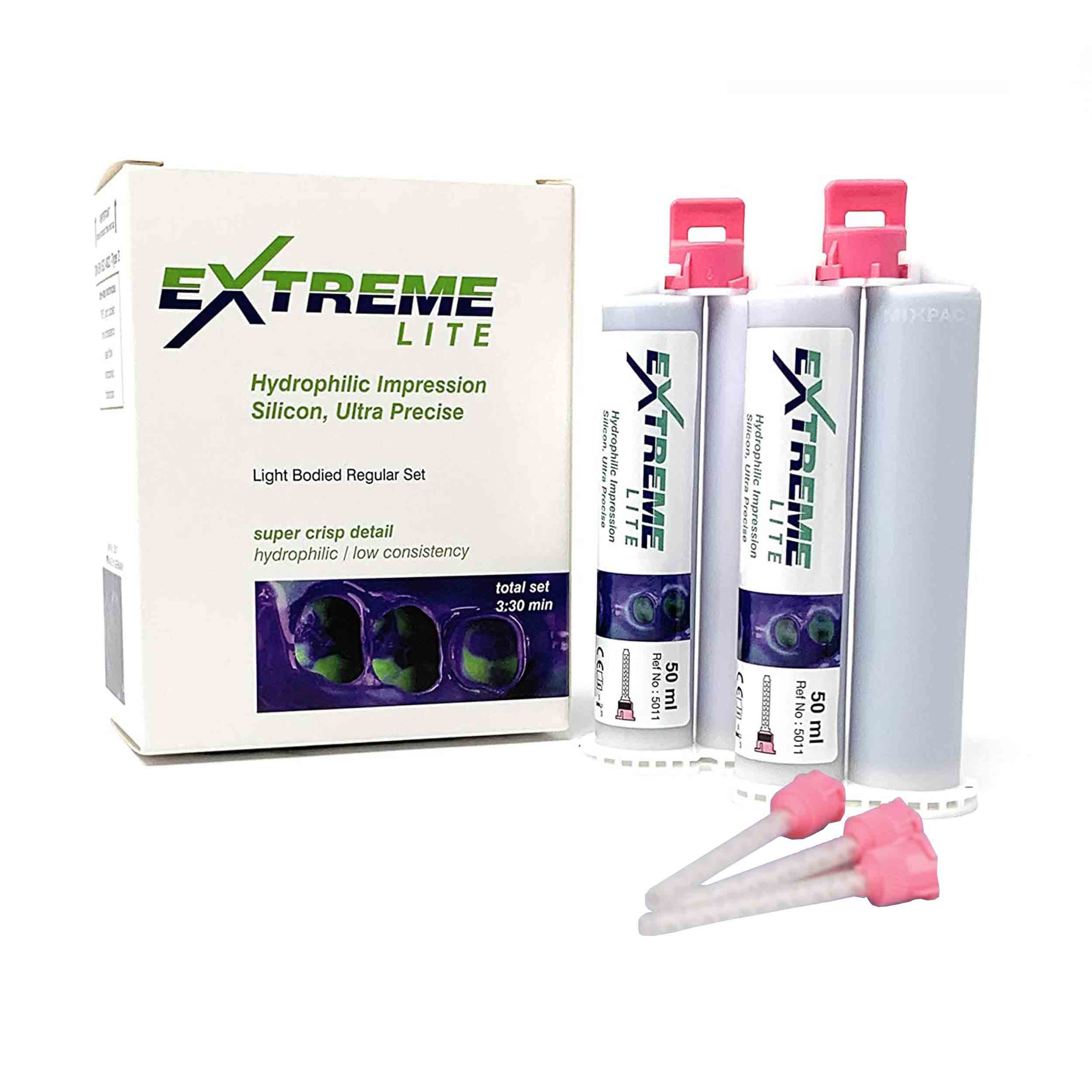 Medicept Extreme Lite 2 X 50ml Catridge + 12 mixing tips