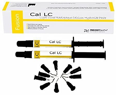 Prevest DenPro Cal LC Light Cured Radiopaque Calcium Hydroxide Paste