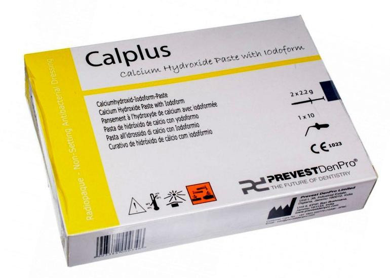 Prevest DenPro Calplus Calcium Hydroxide Kit Paste With lodoform