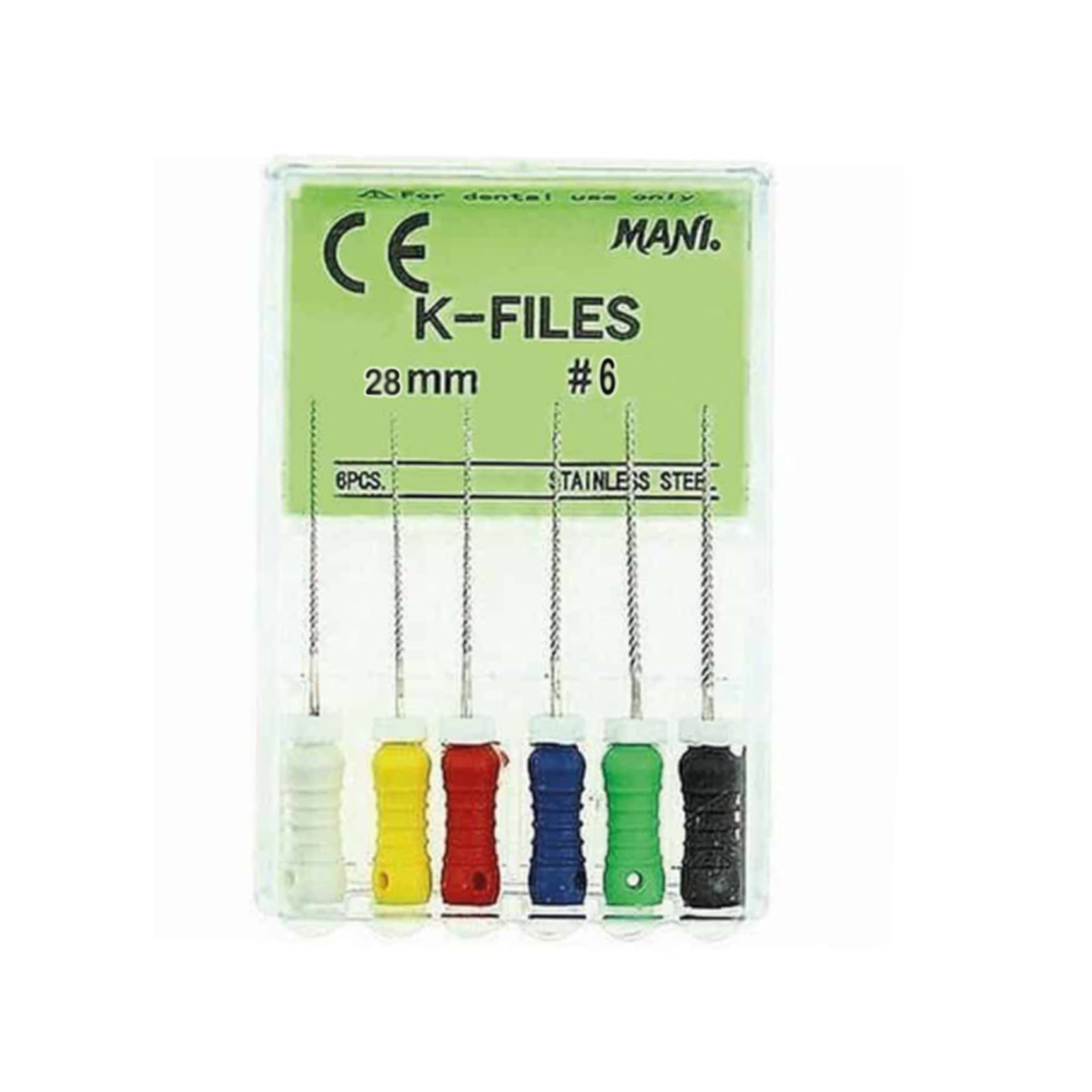 Mani K Files 28mm 6 No. (PACK OF 6)