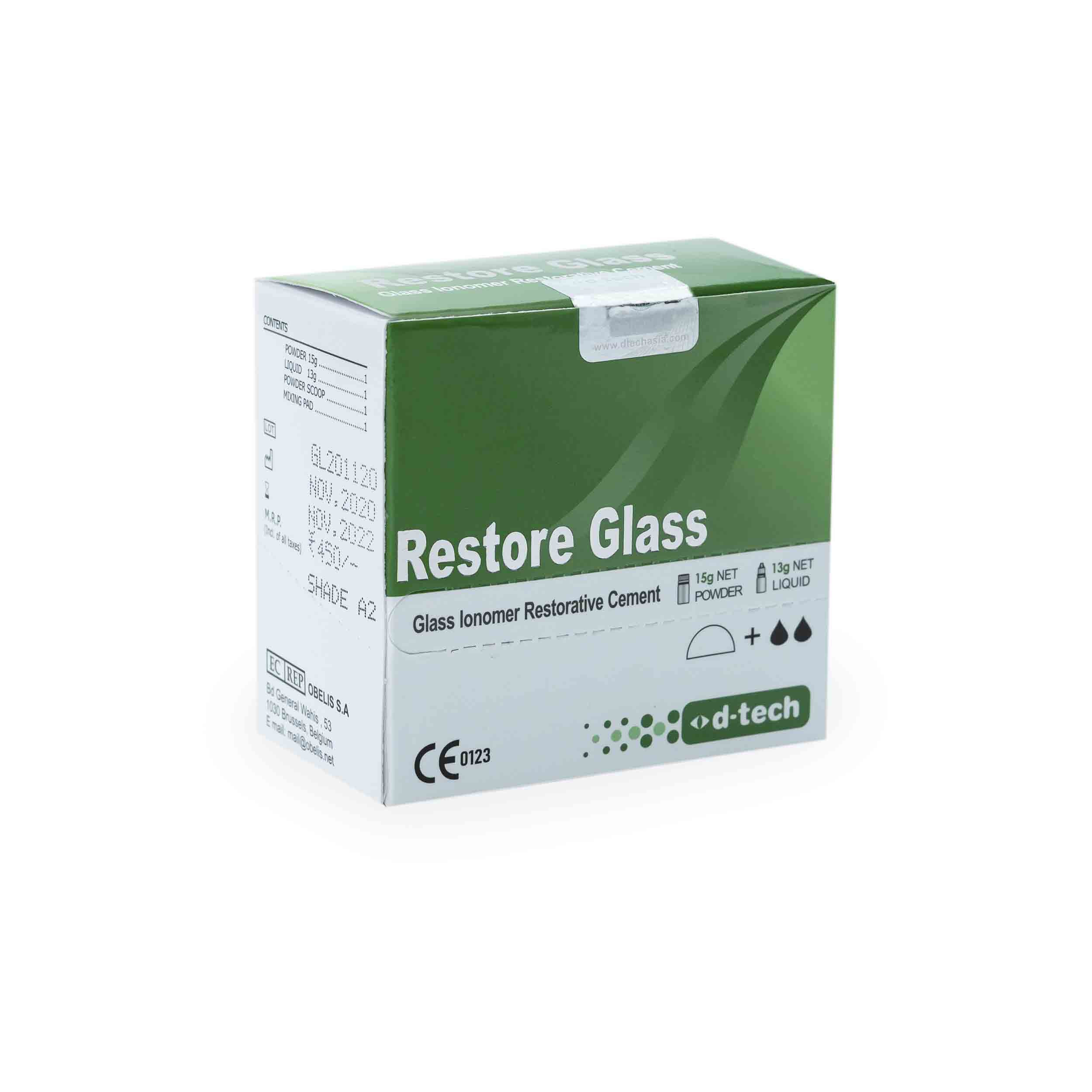 D-tech Restore glass (15gm + 13gm)