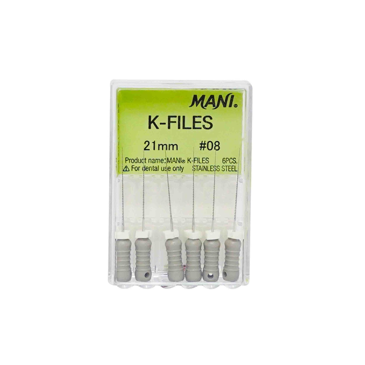 Mani K-File21mm 8No.(PACK OF 6)