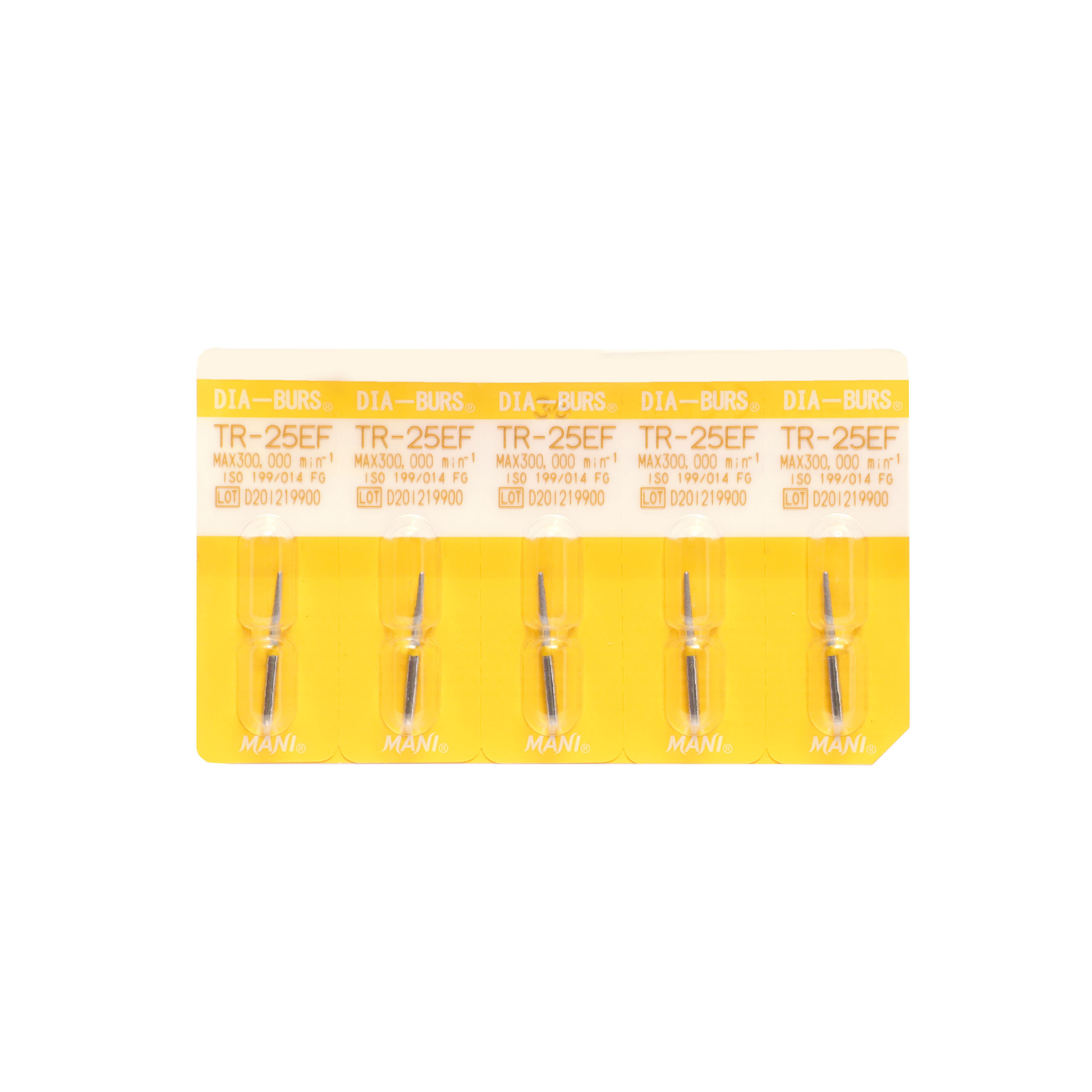 Mani Diamond Burs TR-25EF (PACK OF 5)