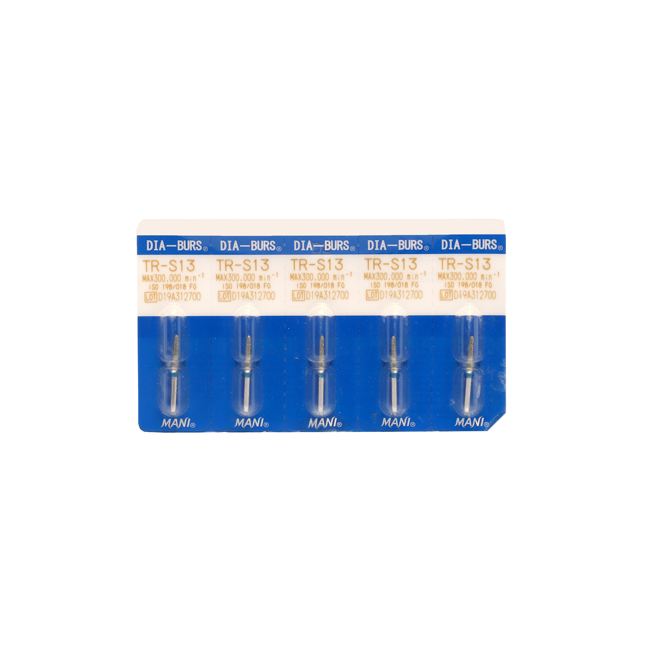 Mani Diaomond Burs TR-S13 (PACK OF 5)