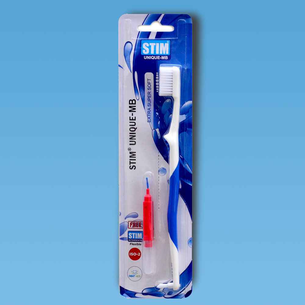 Stim Unique MB Extra SuperSoft Tooth Brush Pack-Of-3