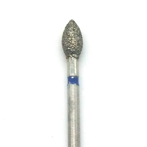 ADDLER DENTAL BUR FO-25 AIR ROTOR FG DIAMOND MULTILAYERED COATED ABRASIVE AUTOCLAVABLE HEAD SIZE 028 PACK OF 5 BURS