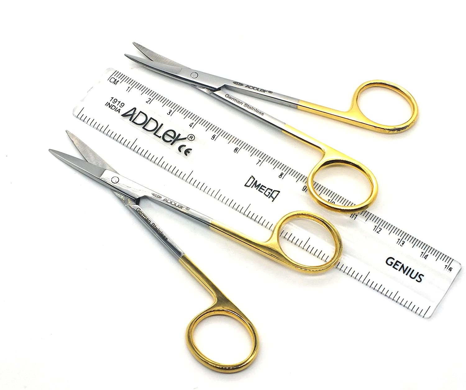 ADDLER GUM SURGERY GOLDEN SCISSOR IRIS.