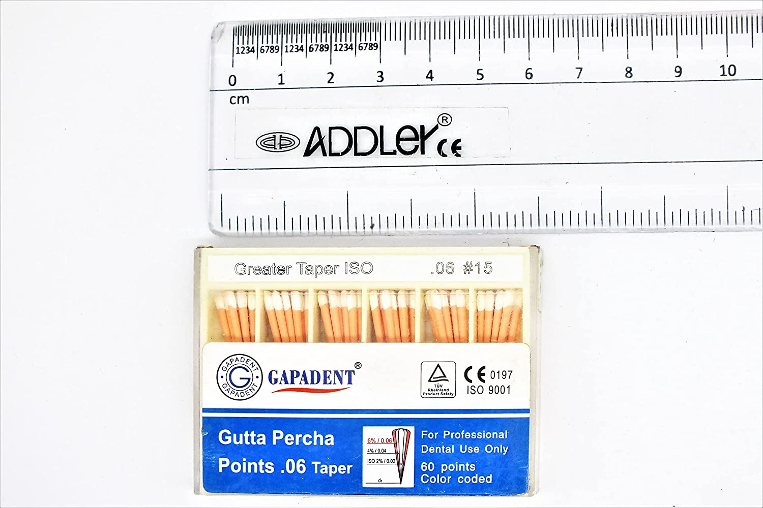 ADDLER GUTTA  PERCHA POINTS. 6%