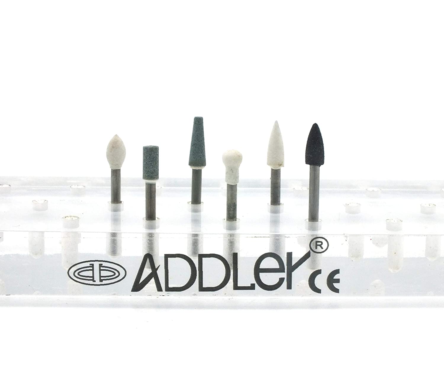 ADDLER BUR POLISHING ALUMINIUM OXIDE 5+1 SILICON FG BURS