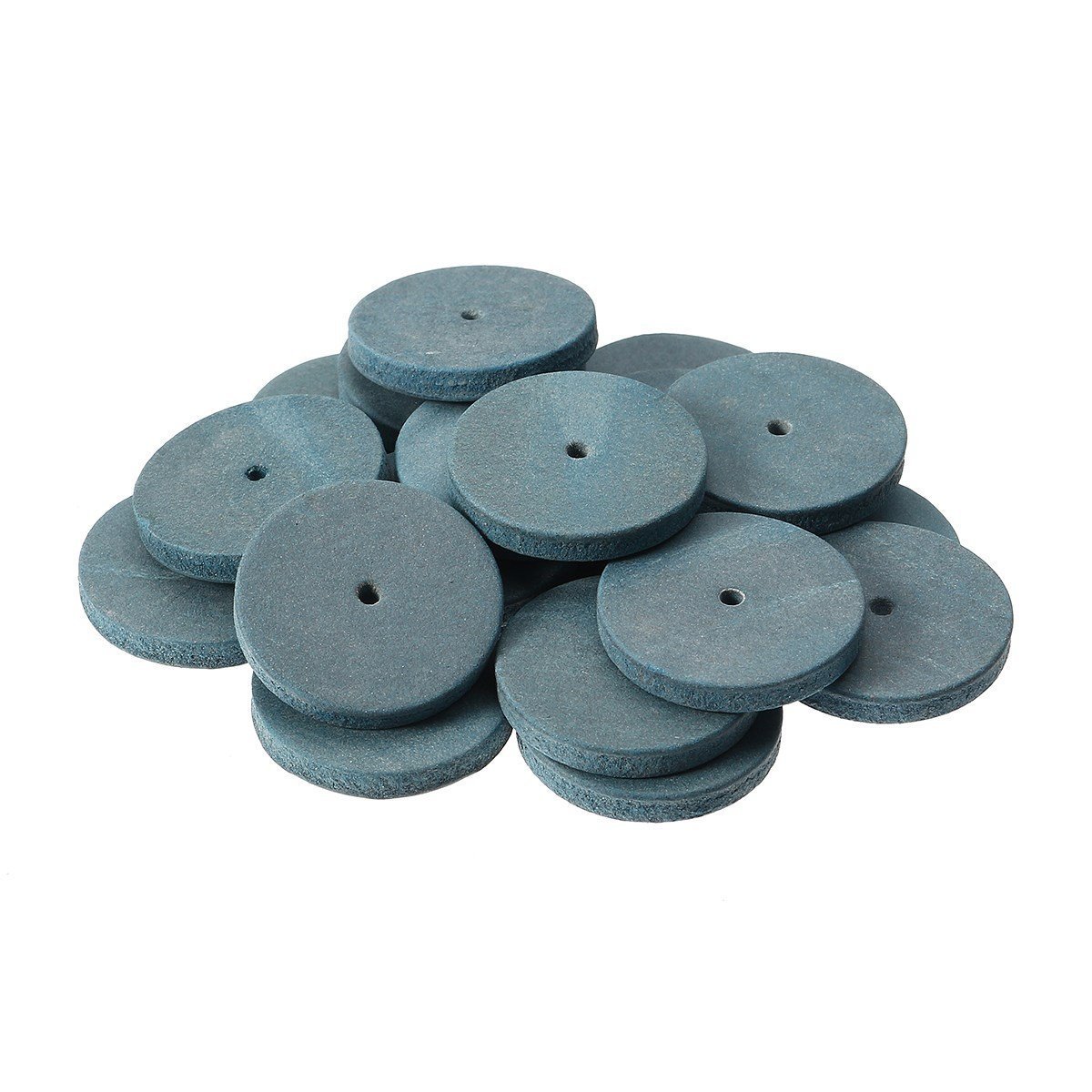 ADDLER Lab Polishing Blue Rubber Wheels For Dental Equipment Tools Jewelry. SET OF 50