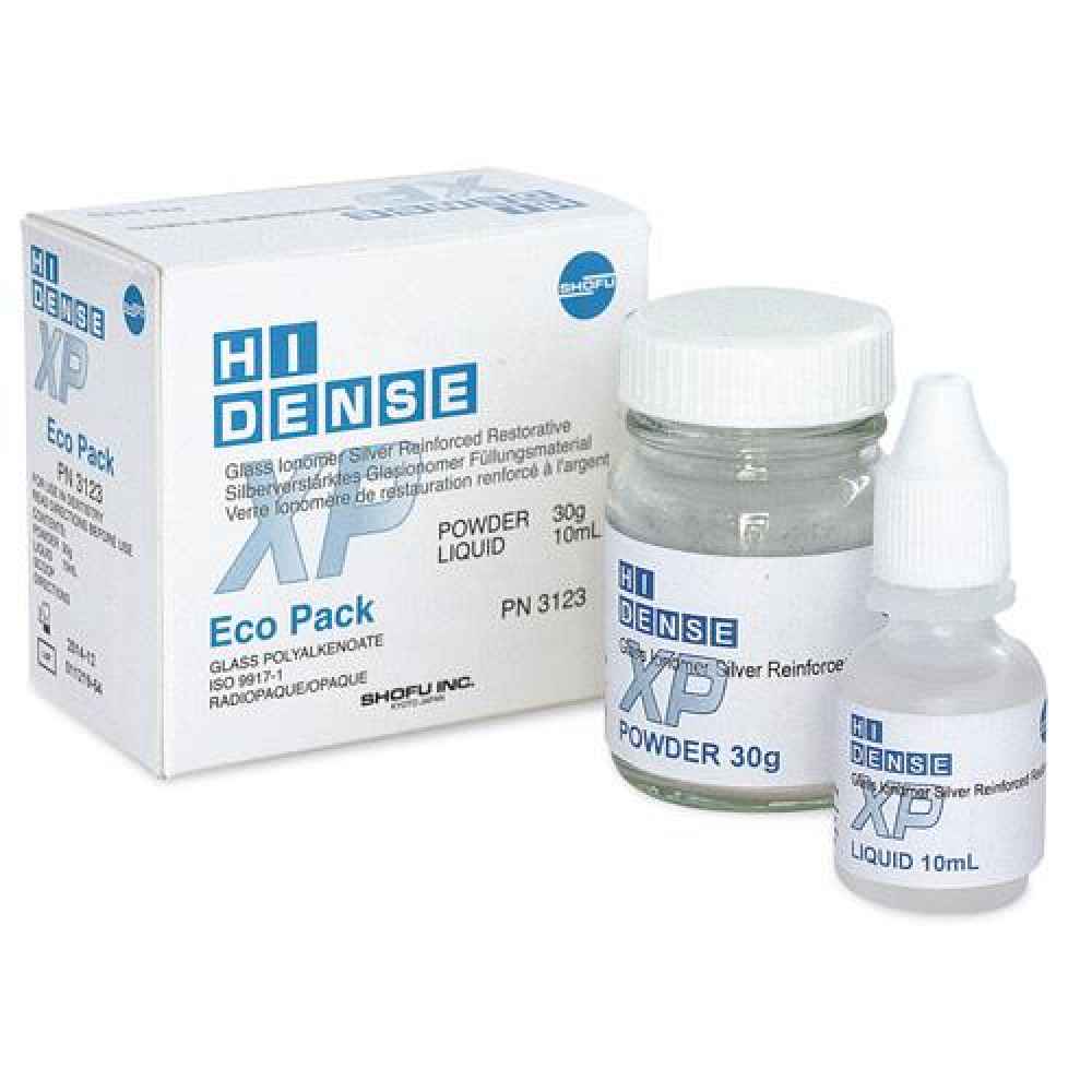 Shofu Hi-Dense Xp Eco Pack Silver Reinforced Glass Ionomer Cement