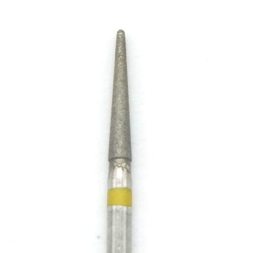 ADDLER Dental Bur TR-25EF Air Rotor FG Diamond Multilayered Coated Abrasive Autoclavable Head Size 016 Pack Of 5 Burs