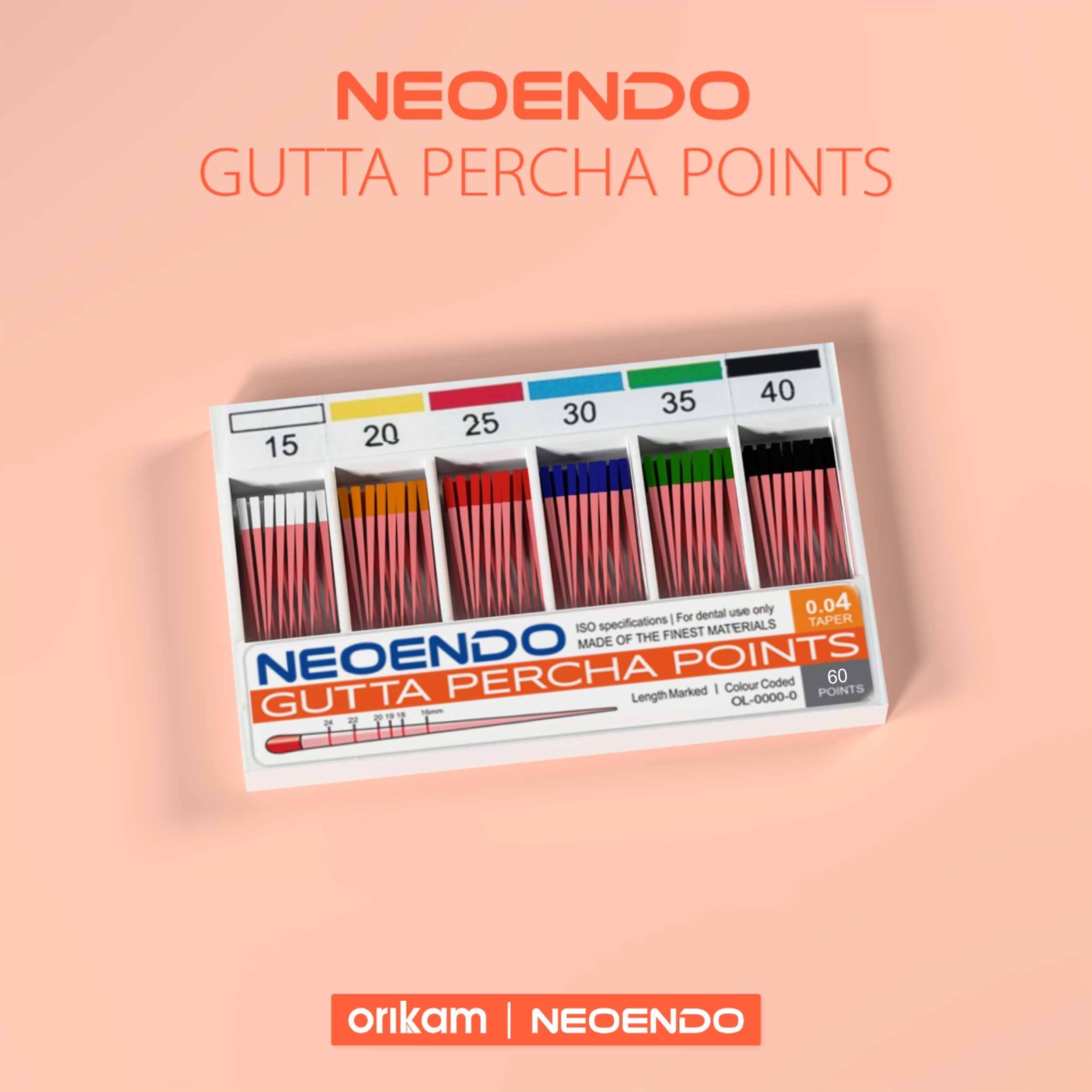 Neoendo Gutta Percha Point 20 4%