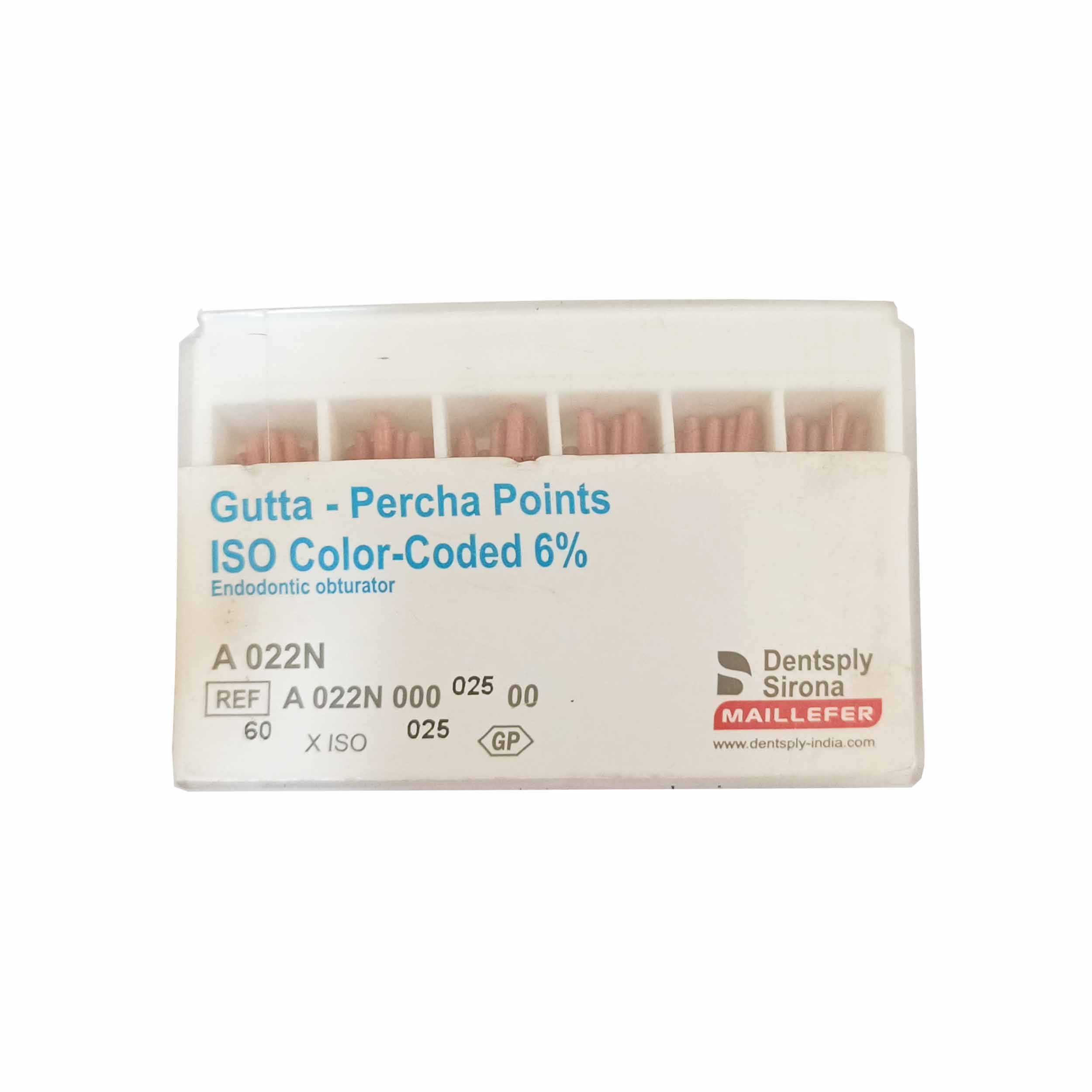 Dentsply Gutta Percha Point 6% 25