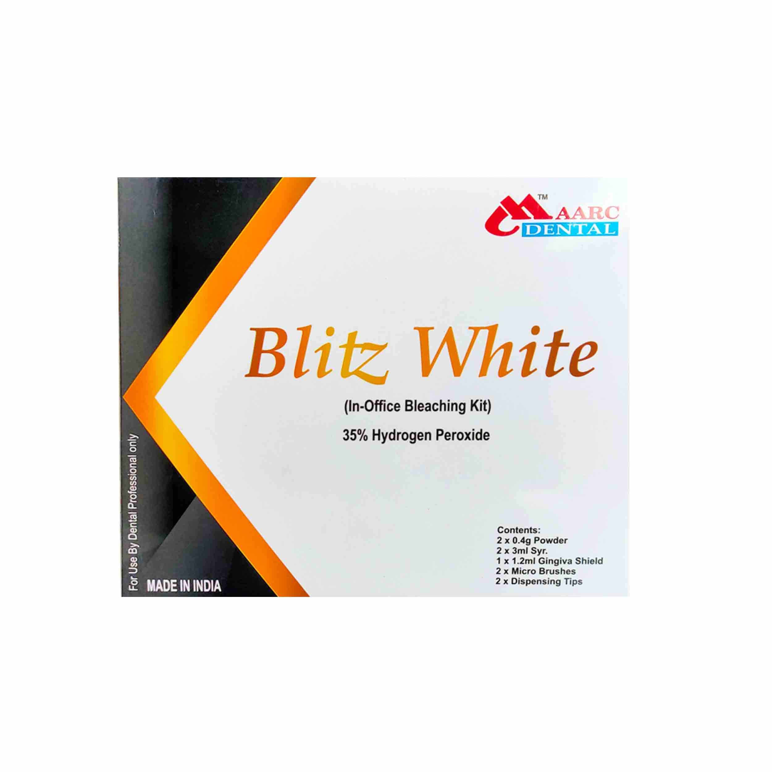 Maarc Blitz White (In - Office Bleaching Kit)