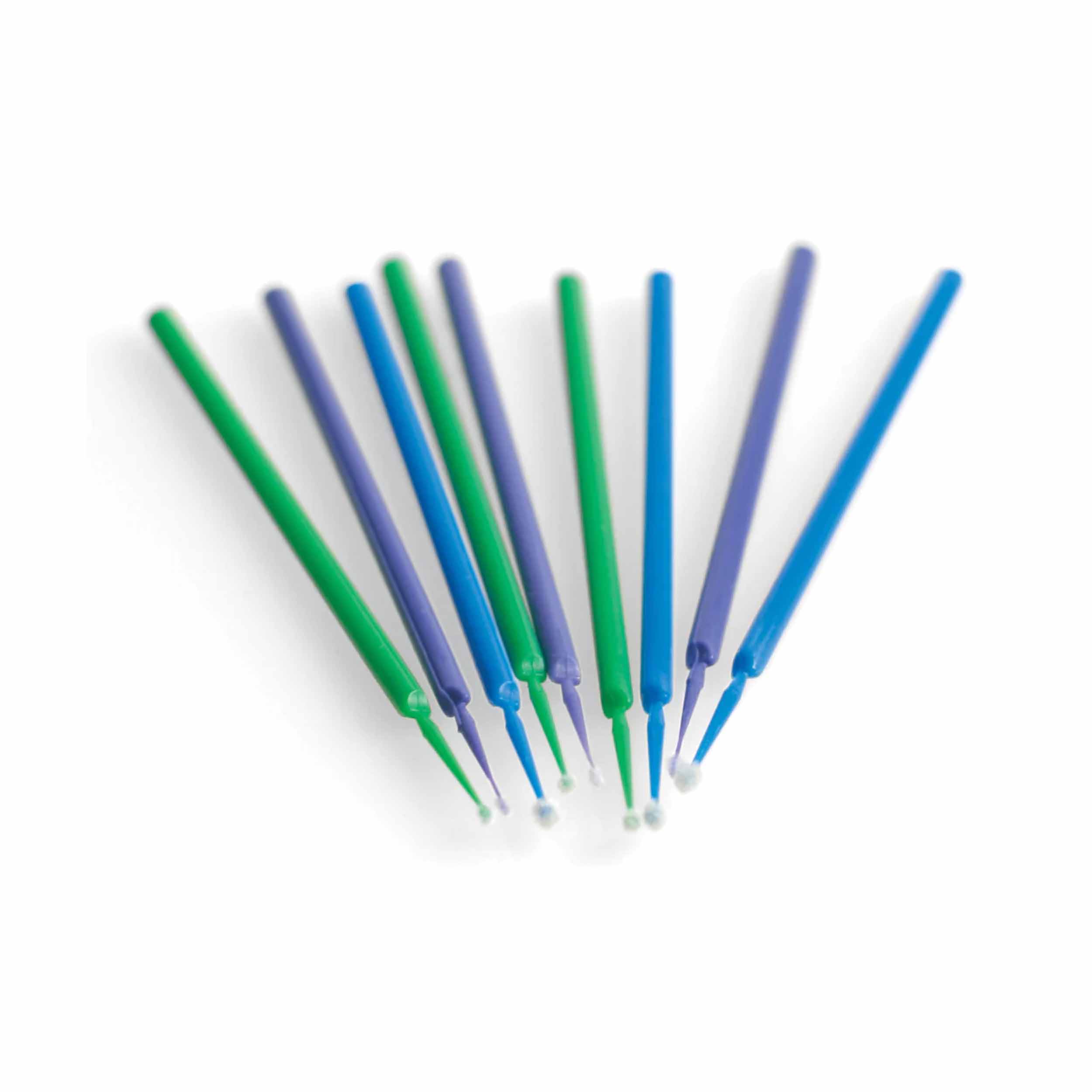 SDI Points - Disposable Applicator Brush Fine Dark Green